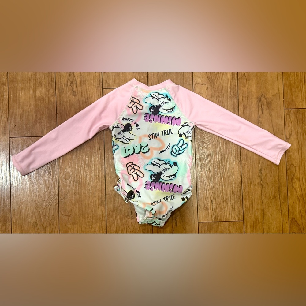 Disney store animators collection toddler girl size 2 swimsuit 1-piece - Picture 4 of 7